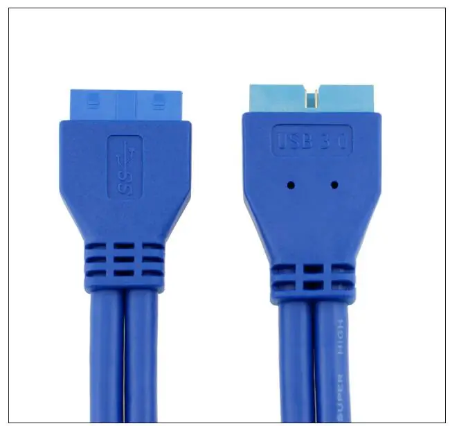 50 см USB 3 0 20 pin Материнская плата папа-папа M/F адаптер кабель удлинитель 5 м и