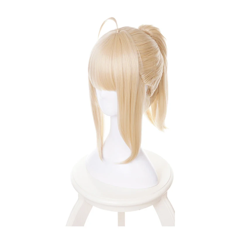 Парик для косплея Fate/Stay Night Zero Saber Lily из волос|Костюмы аниме| |