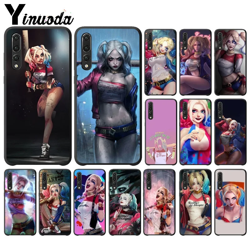 Чехол для телефона Yinuoda Harley Quinn отряд самоубийц Joker Wink Huawei P10 plus 20 pro P20 lite mate9 10 honor