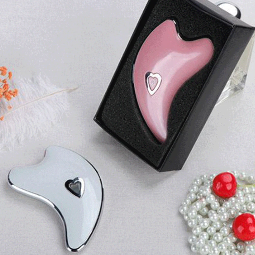 Массажная машина для лица Guasha устройство для подтягивания лица массаж тела USB Перезаряжаемый Массажер для омоложения кожи Электрический инструмент для скрапания