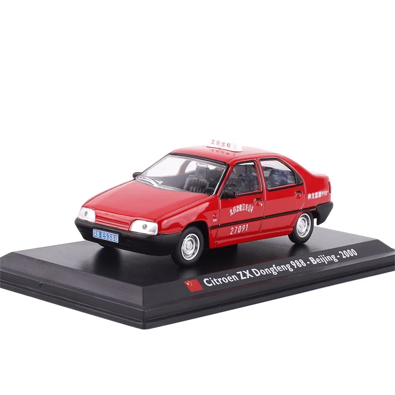 Citroen ZX Beijing 1:43 Leo модели такси Ford Toyota Renault FIAT литая модель автомобиля - Цвет: Citroen ZX Beijing