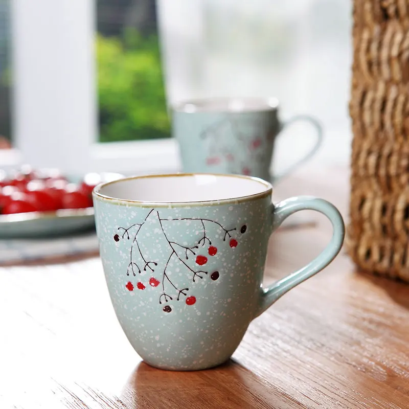 

Best Fine Flawless Creative Fun Lovely Styles Mug color Pottery Ceramic Cup Tea Coffee Milk Cup With Handgrip 300ml