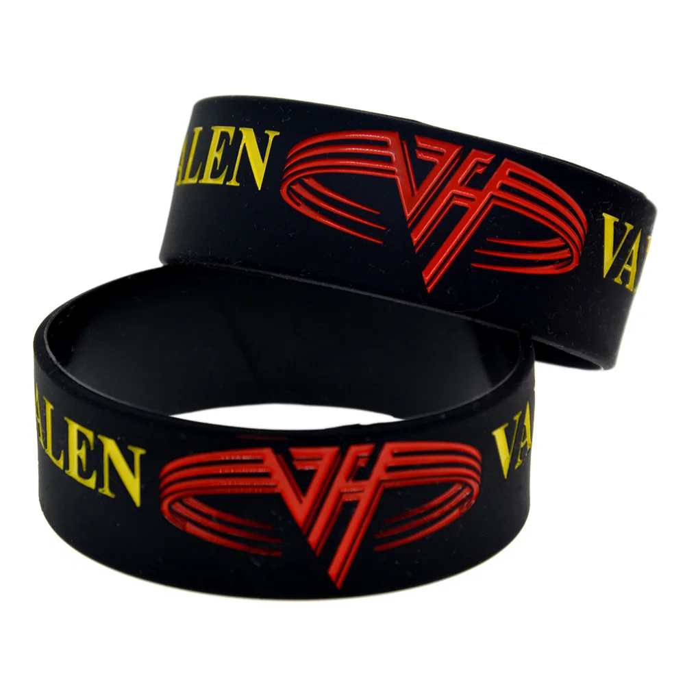 1 шт. Van Halen силиконовый браслет ширина дюйм широкий для концерта|Браслеты с