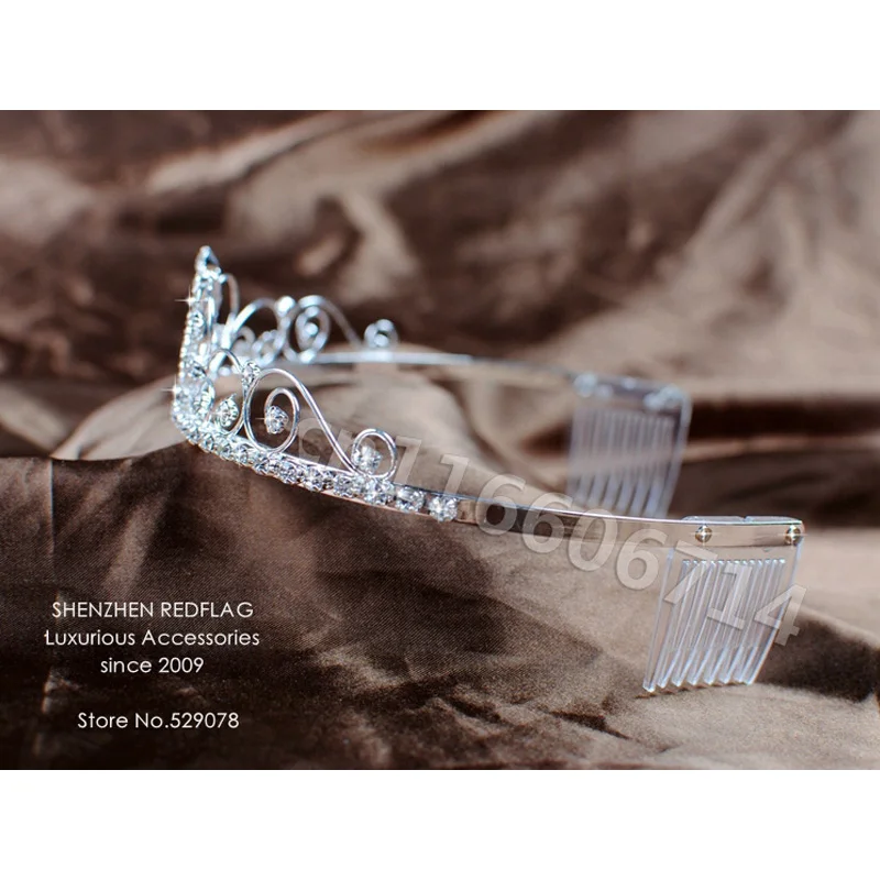 Хрустальные тиары принцессы и повязка в виде короны для девочек корона