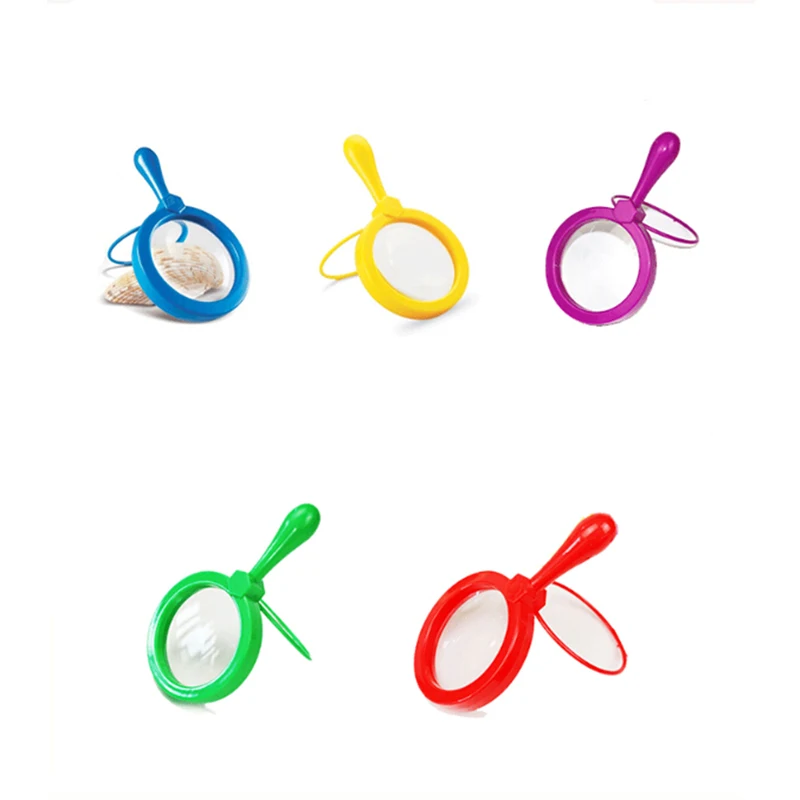 

New Kids Children Fun Plastic Handhold Insect Magnifier Originality Toy Gift Kindergarten Baby Kids Educational Tool Toy
