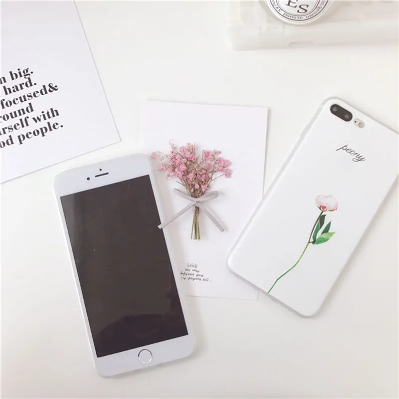 Capinha для iPhone 6s 8 7 6 Plus 3D рельефный силиконовый чехол i Phone Apple Чехлы мягкие ipone s
