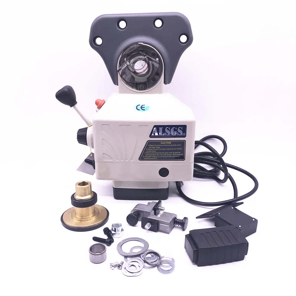 

ALSGS AL-310S Power Feed 450in-lb 200RPM AC110V 220V Power Table Feed Larger Torque Milling Machine X Y axis Automatic Feeder