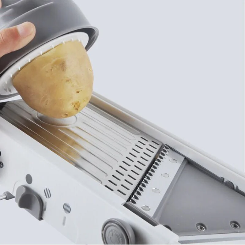 Manual Vegetable Cutter Slicer Multifunctional Round Mandoline Potato Cheese Kitchen Gadgets Accessories Cocina | Дом и сад