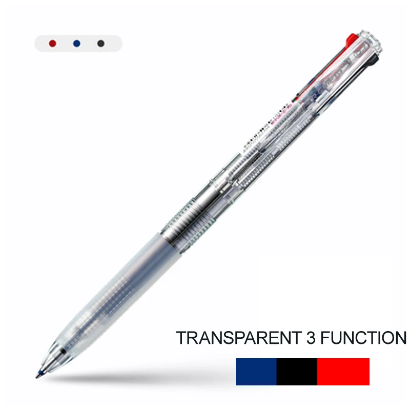 As shown Pilot BKSG-25, супер ручка, многоцветная шариковая ручка, пресс-тип, 0,7 мм, многофункциональная ручка для студентов, три-в-одном, цветной модуль, ручка - Цвет: As shown