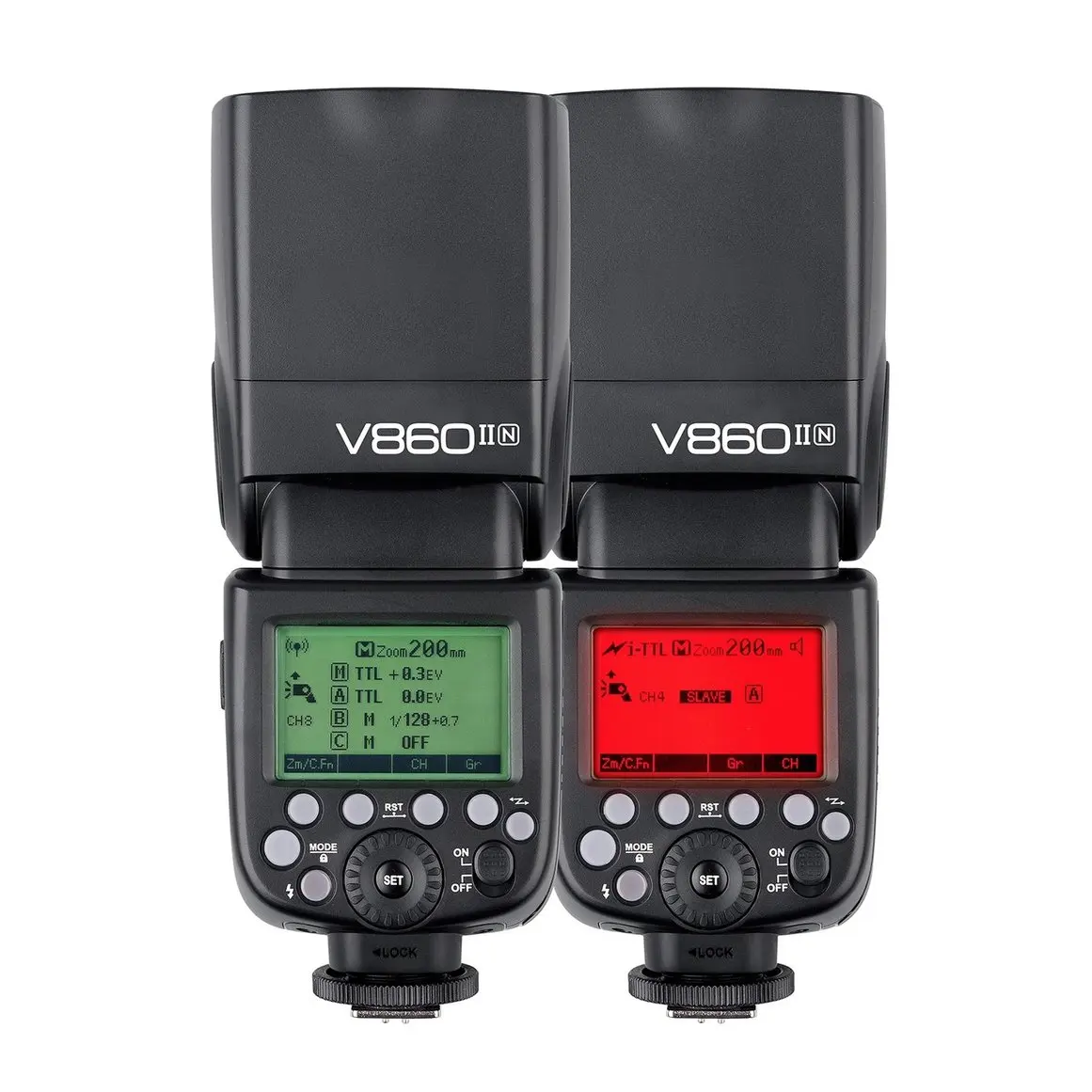 Беспроводная вспышка Godox V860II-N HSS 2 4G Speedlite + I-TTL Trigger для Nikon с аккумулятором и