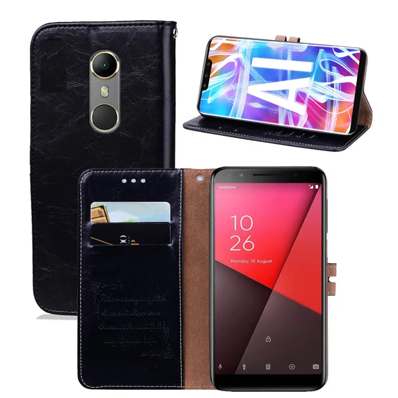 Новейший кошелек чехол для Vodafone Smart N9 кожаный мобильного телефона на заднюю