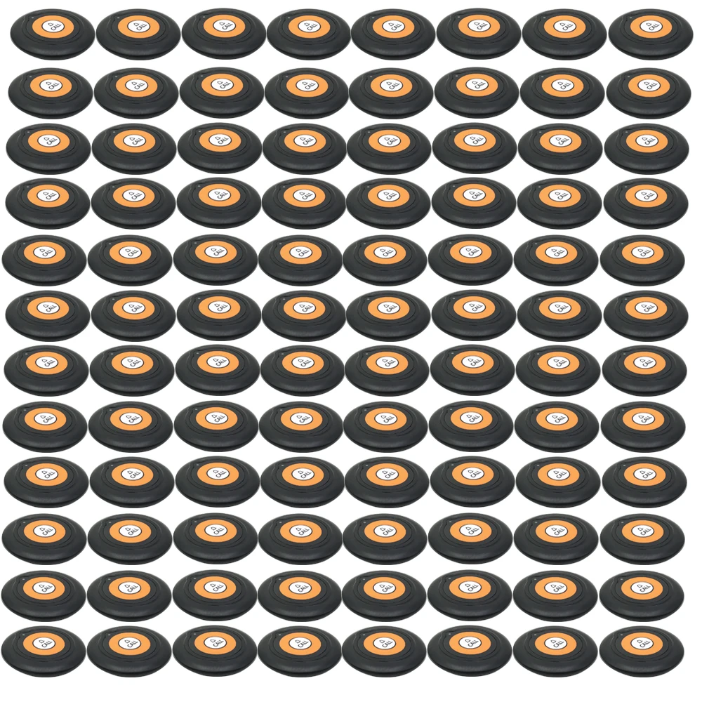 JINGLE BELLS 96 transmitter call button pager wireless guest calling systems for restaurant waiter call button 433.92mhz paging