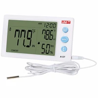 uni t a12t digital thermometer 10 50 14122f hygrometer temperature humidity 1099rh meter alarm clock