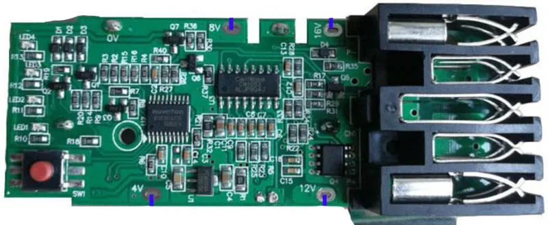 M18 9Ah Батарея Пластик чехол Защита зарядных устройств печатной платы Label оболочки для Милуоки 18V 3.0Ah 9.0Ah Батарея упаковка коробка
