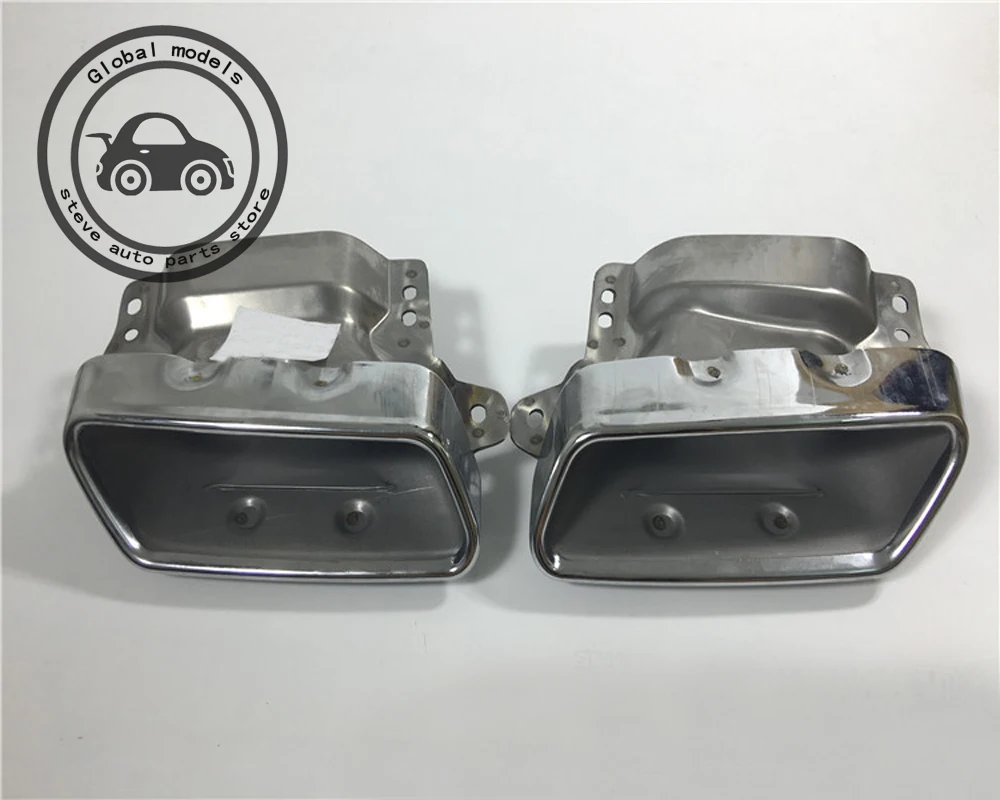 2 шт./компл. наконечники выхлопной трубы для Mercedes Benz W164 ML280 300 320 350 450 500 GL320 GL350 GL420 GL450