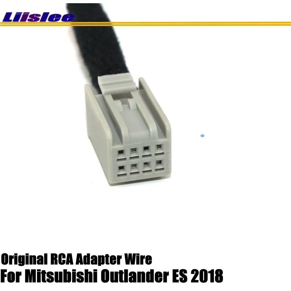Liislee для Mitsubishi Outlander ES 2018 RCA и оригинальный экран совместимая камера заднего