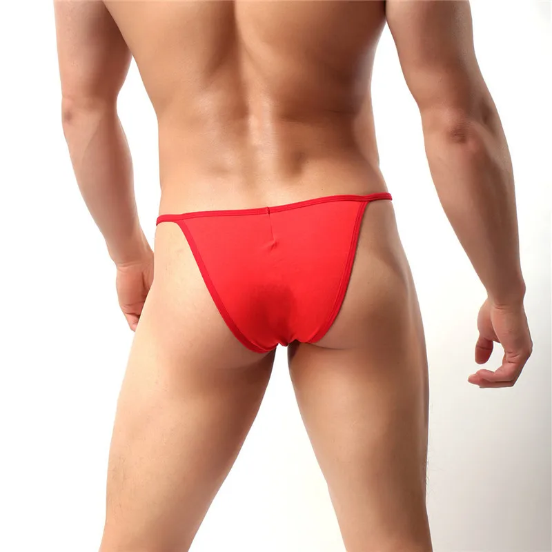Сексуальные мужские Модальные женские трусы с низкой талией выпуклые Homme Bulge Pouch