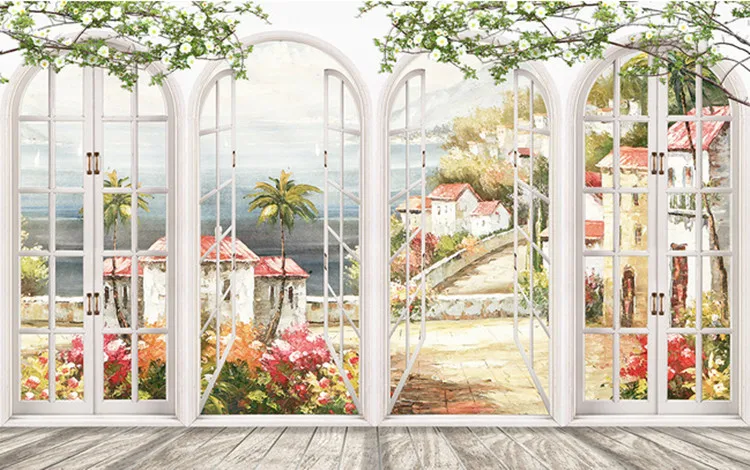 Пользовательские 3D фотообои европейская Минималистичная спальня гостиная фон