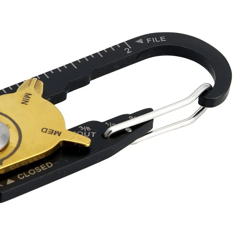 Открытый брелок для выживания EDC Снаряжение Многофункциональный гаджет мини