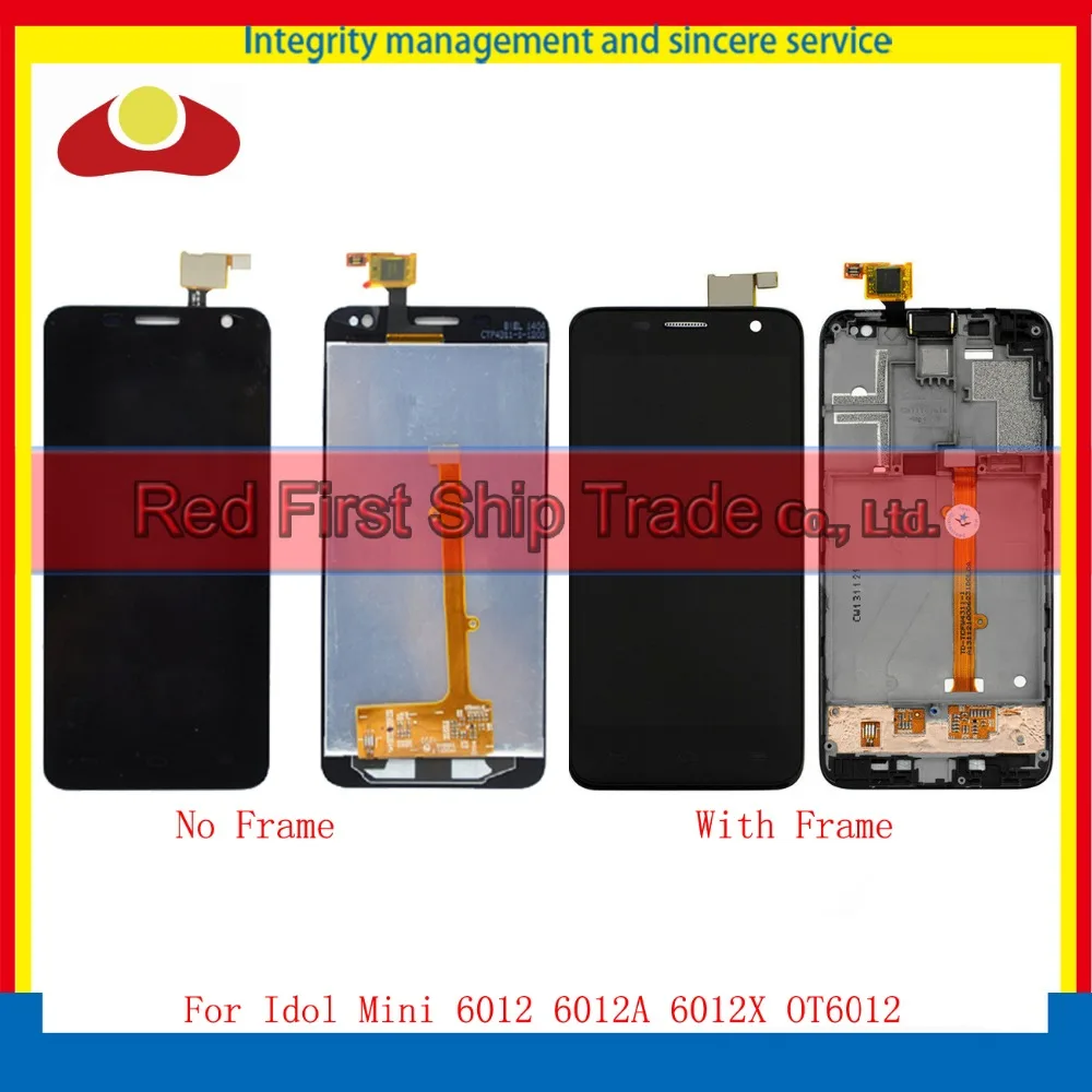 Для Alcatel One Touch Idol Mini 6012 6012D OT6012 Полный ЖК дисплей с сенсорным экраном планшета