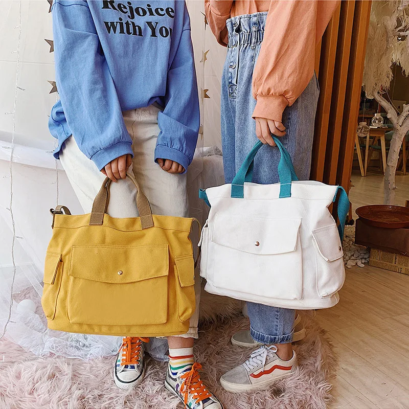 Большая сумка женская брезентовый холщовый кросс боди лоскутный мешок