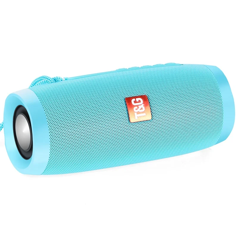 green speaker TOPROAD 10 Вт Bluetooth динамик Портативный беспроводной стерео колонка двойной бас открытый звуковой ящик поддержка TF FM радио с микрофоном Красочные - Цвет: green speaker
