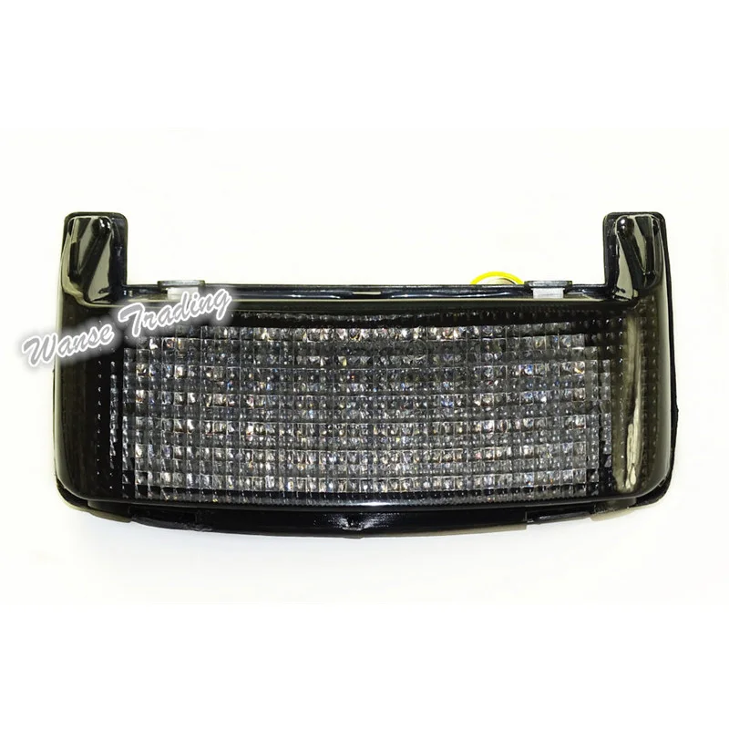 Smoke Lens Waase для Honda CBR600F2 CBR 600 F2 1991 1992 1993 1994 E-Marked задний светильник стоп-сигнал поворота Встроенный светодиодный светильник - Цвет: Smoke Lens