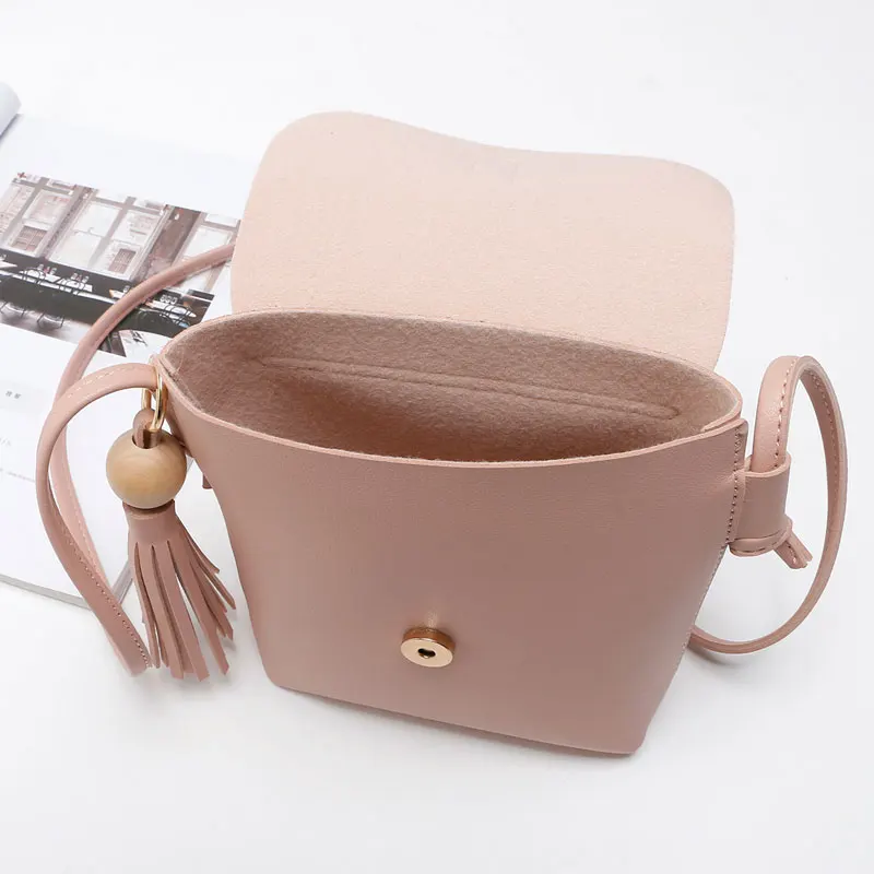 Модные сумки на плечо REPRCLA с кисточками женские мессенджеры из искусственной