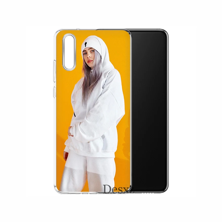 Desxz Billie Eilish желтый чехол для Huawei P20 P10 P9 P8 Lite Pro Plus P Smart Mini телефона жесткий
