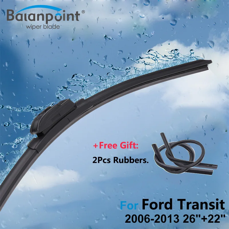 Дворники и стеклоочистители для Ford Transit 2006 2013 26 + 22 дюйма 2 шт.|wiper blade|windshield wiperwiper blade
