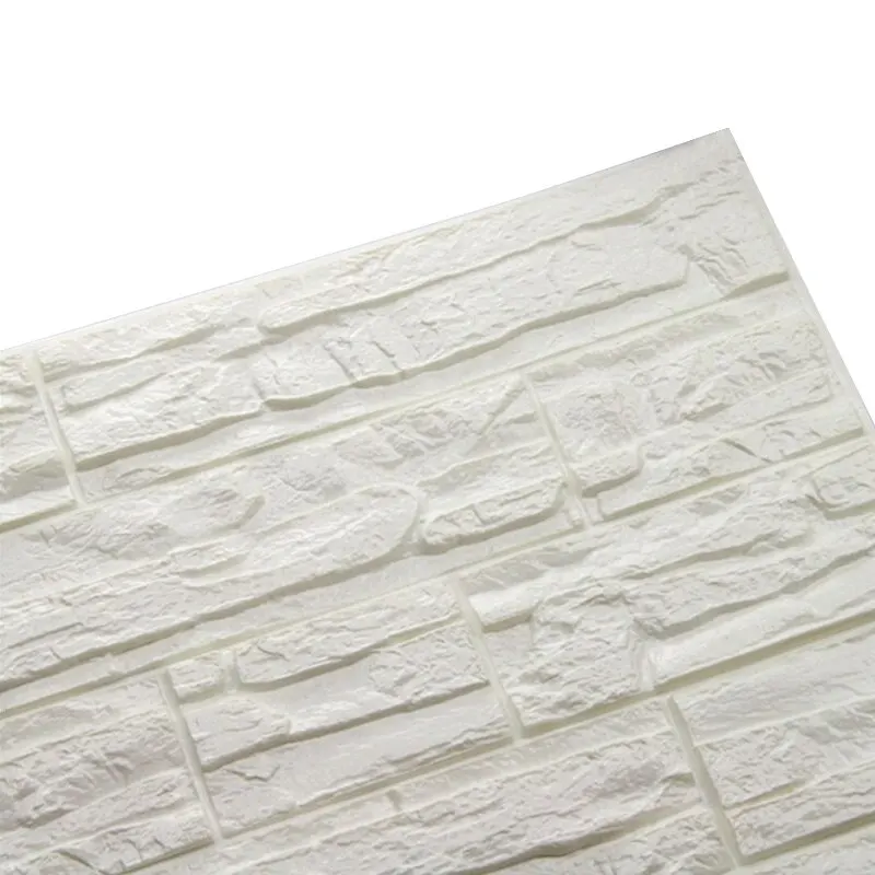 white 60x30cm 1 шт водостойкие настенные наклейки 3D для детской комнаты домашний Декор Гостиная для ТВ фоновое покрытие стен DIY самоклеющиеся - Цвет: white 60x30cm
