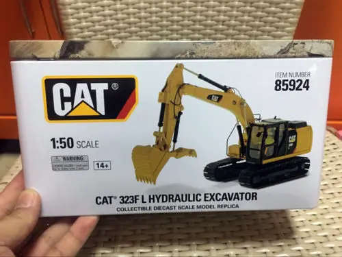 Caterpillar CAT 323F L Гидравлический Экскаватор 1/50 масштаб металлические модели путем