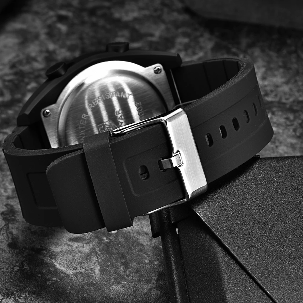 Новые роскошные Брендовые мужские спортивные часы военные водонепроницаемые