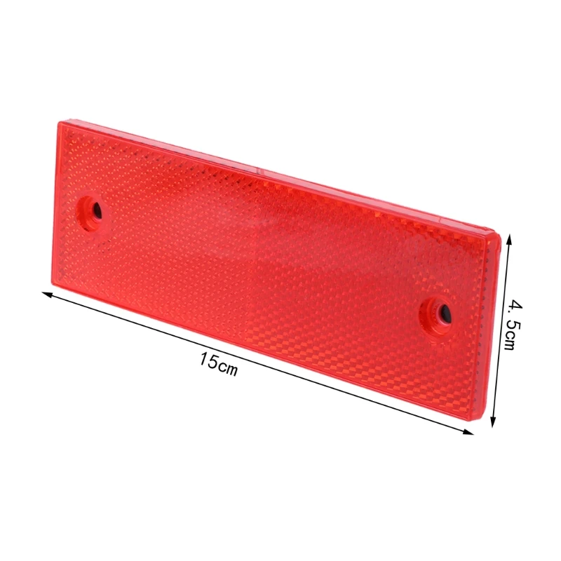 Белая красная предупреждающая Светоотражающая пластина/лента отражатель