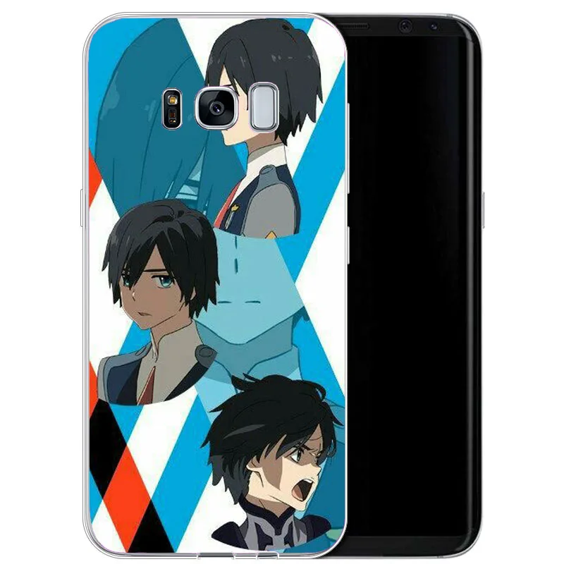 Горячий Дарлинг в FranXX чехол для Samsung Galaxy S7 S8 S6 S7EDGE S9 S9PLUS NOTE 3 8 9 последнее популярное