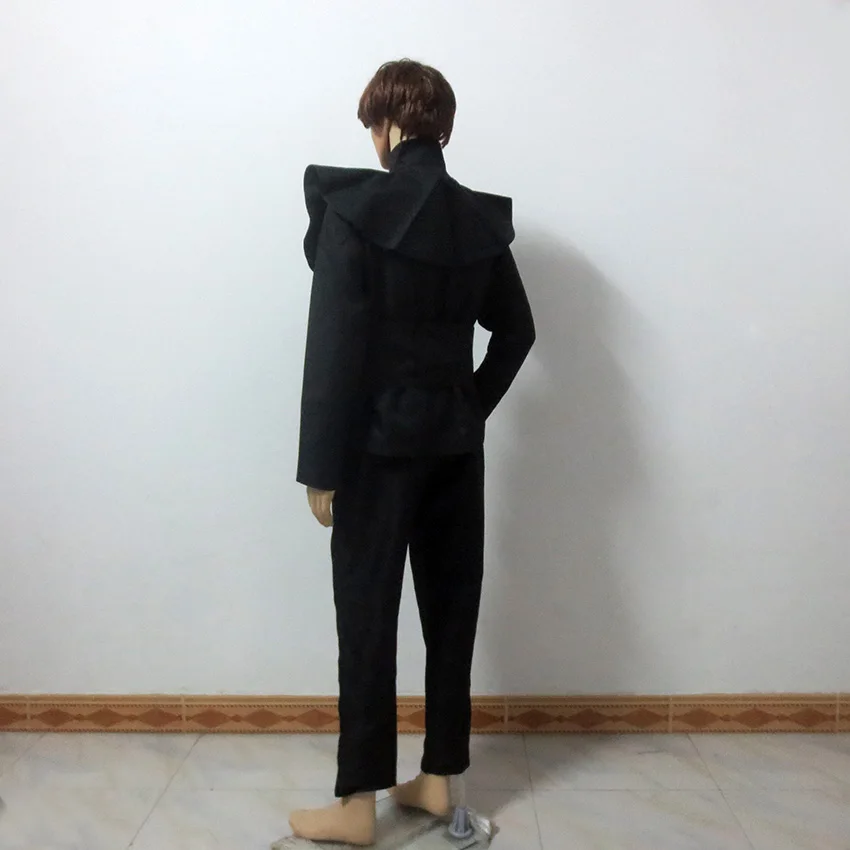 Джедай Люк Скайуокер черная Униформа Хэллоуин Косплей костюмы на заказ любой