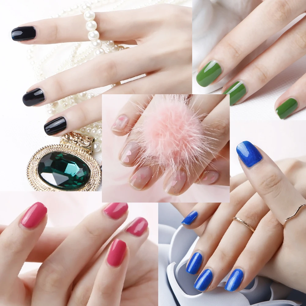 Nail Art Pro DIY полный набор отклеивания гель лака наборы для маникюра 24 Вт отверждения