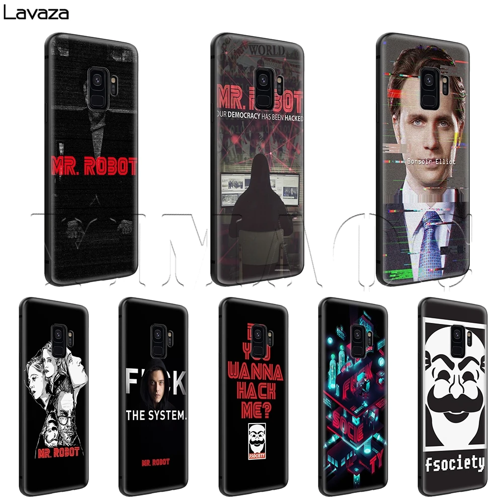 Чехол-робот Lavaza Mr для Samsung Galaxy S6 S7 Edge J6 S8 S9 S10 Plus A3 A5 A6 A7 A8 A9 Note 8 9 | Мобильные телефоны