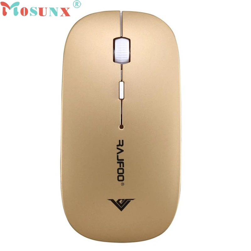 Ecosin2 Mosunx 2017 2400 точек/дюйм 4 кнопки оптическая USB Беспроводная игровая мышь Мыши для