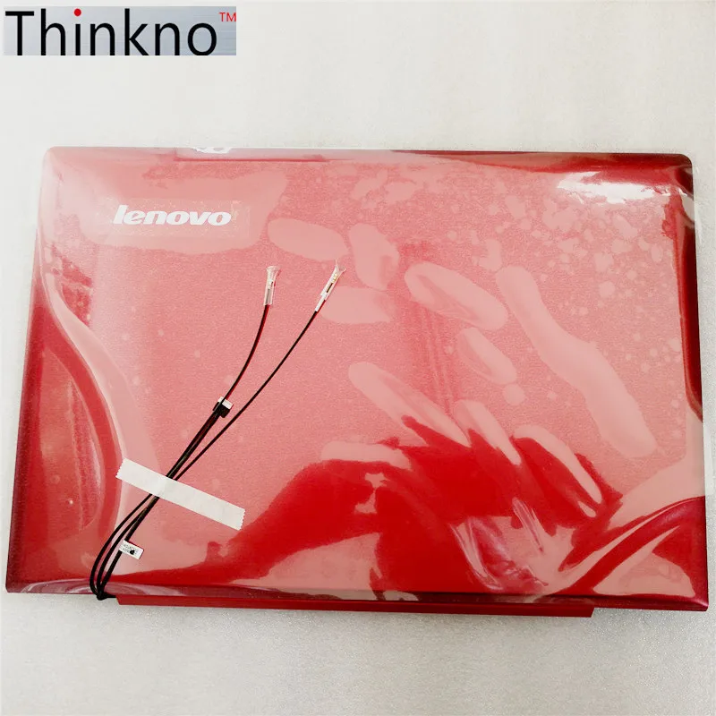 ЖК-задняя крышка для ноутбука, чехол для lenovo U430 Touch U430T, серебристый LZ9T 90203118, 3CLZ9LCLV00, красный чехол 90203120, 3CLZ9LCLV10 - Цвет: red