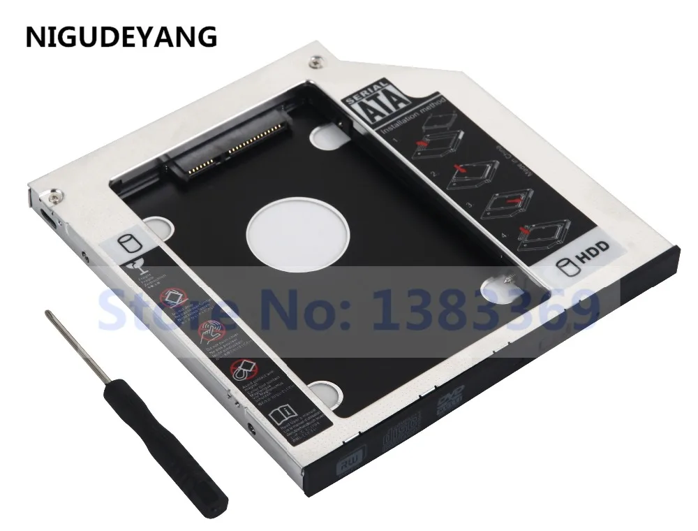 NIGUDEYANG SATA 2nd SSD HDD корпус жесткого диска Caddy для ASUS ROG GL752V GL752VW серии|Корпус диска| |