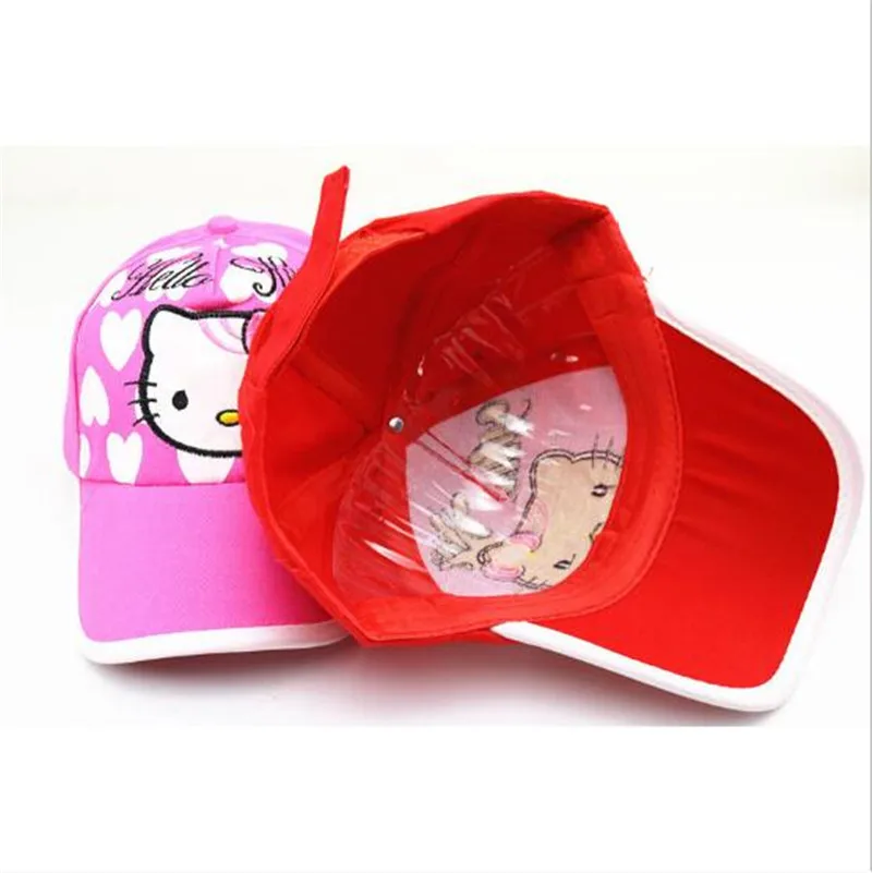 New Lovely Cartoon Kids Baseball Cap Adjustable Boys Girls Hip Hop Baby Flat Hat | Детская одежда и обувь