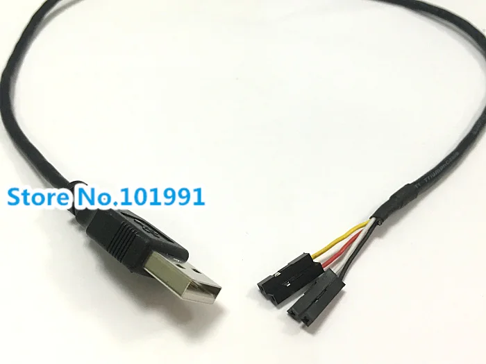 

22cm Dupont head to USB PC Fan Power Cable Adapter Connector