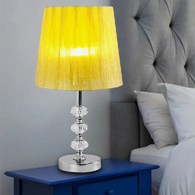 free shipping Modern minimalist living room table light crystal lamp bedroom study factory production and wholesale |