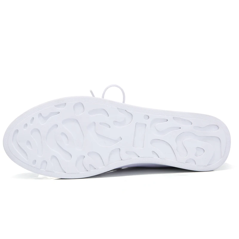 LEMAI/Новинка 2018 года кожаная женская обувь повседневная для женщин на плоской