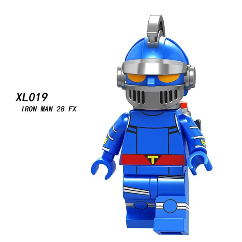 XL019 Without Box Одиночная строительные блоки Японский комикс серии Masker Rider X Riderman Kamen RiderV3 фигурки развивающий конструктор для детей игрушки XL042 - Цвет: XL019 Without Box