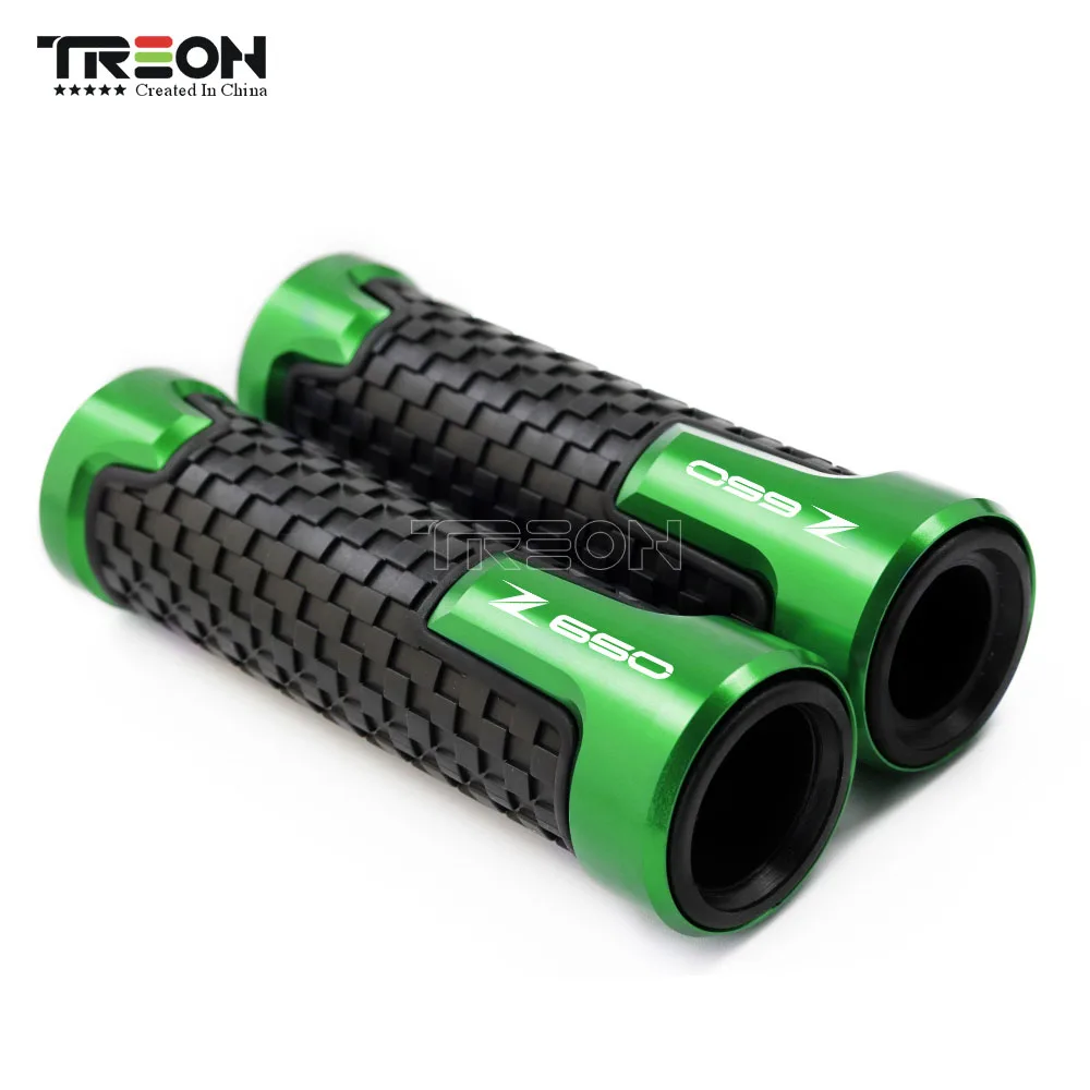 Алюминиевые Мотоциклетные аксессуары с ЧПУ универсальные ручки из ПВХ 7/8 дюйма 22