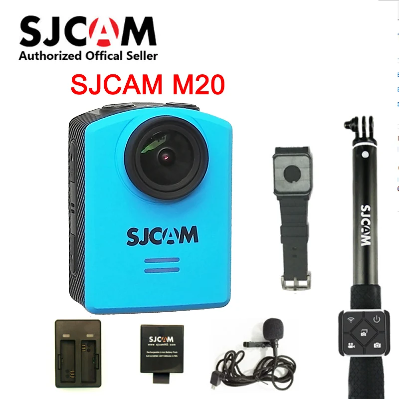 Оригинальный SJCAM M20 Wifi гироскоп Спортивная Экшн камера HD 2160P 16MP 4K