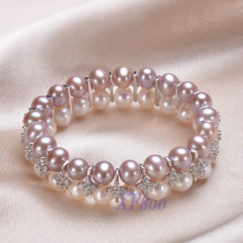 Женский браслет из натурального жемчуга 7 8 мм|bracelets for|bracelets for womenbracelet bracelet |