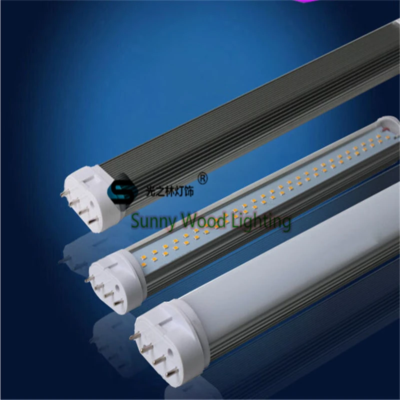 2 шт./лот 76 шт. 2835 высокая яркость 85 265Vac led 2G11 трубка 410 мм 4 контакта PF&gt90 высокий CRI
